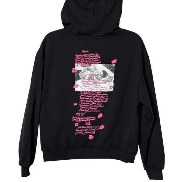Shawn Mendes 2019 Tour Hoodie Black Graphic Sweatshirt H&M Divided L - Picture 2 of 8